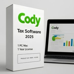Cody – Simple, Smart Accounting for Windows & Mac (1-Year Plan)